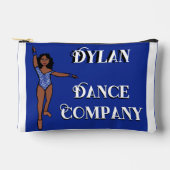 Tänzerzubehör Beutel Blue Animal (Vorderseite)