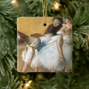 Tanzexamen von Edgar Degas, Vintage-Ballett Keramikornament