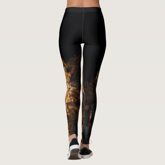 TanzFedern Leggings (Rückseite)