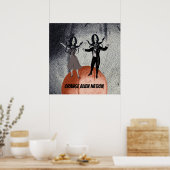Tanzfeier für Außerirdischen Poster (Küche)