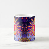 "Tanzfeuer des Kosmos" Die Sonne Kaffeetasse (Mittel)