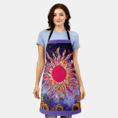 "Tanzfeuer des Kosmos" Die Sonne Schürze (Getragen)