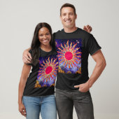 "Tanzfeuer des Kosmos" Die Sonne T-Shirt (Unisex)
