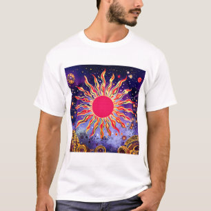 "Tanzfeuer des Kosmos" Die Sonne T-Shirt