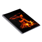 Tanzfeuer-Notebook Notizblock (Rechte Seite)