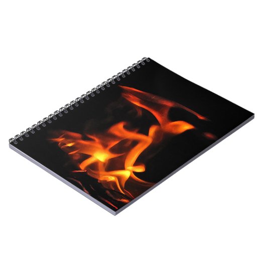 Tanzfeuer-Notebook Notizblock (Linke Seite)