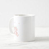 Tanzfeuer Valentinstag Funny Bones Liebe Kaffeetasse (Vorderseite Links)