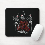 Tanzfeuer Valentinstag Funny Bones Liebe Mousepad (Mit Mouse)