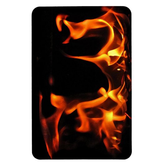Tanzfeuermagnet Magnet (Vertikal)