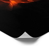 Tanzfeuerplakat Poster (Ecke)