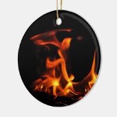 Tanzfeuerverzierung Keramik Ornament (Links)