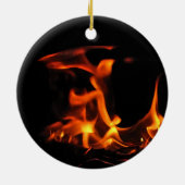 Tanzfeuerverzierung Keramik Ornament (Hinten)