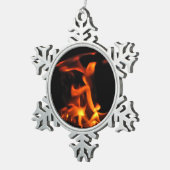 Tanzfeuerzitter Snowflake Ornament (Rechts)