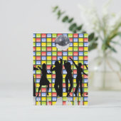 Tanzfieber Postkarte (Stehend Vorderseite)