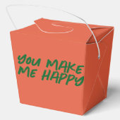 Tanzfigur Valentinstag Geschenkschachtel (Rückseite)