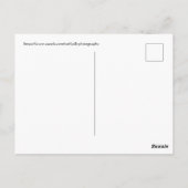 Tanzfläche Postkarte (Rückseite)