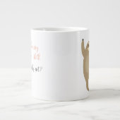 Tanzfläche| Warum nicht? Jumbo-Tasse (Vorderseite)