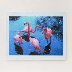 Tanzflamingos Puzzle