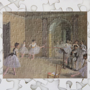 Tanzfoyer in der Oper von Edgar Degas Puzzle