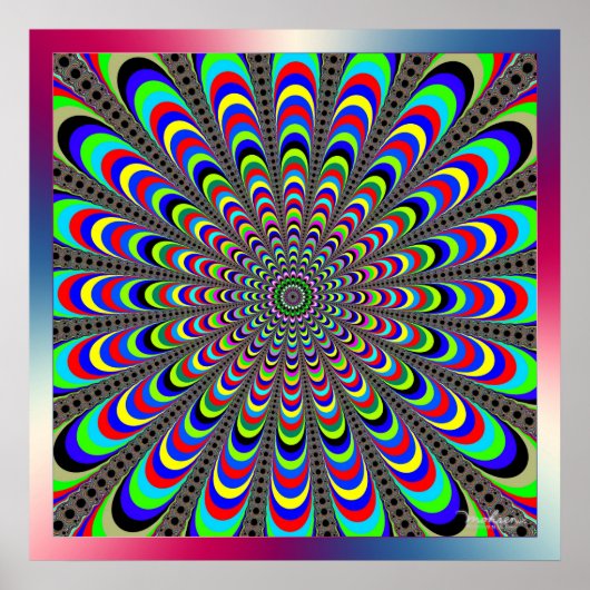 Tanzgelb Poster (Vorne)