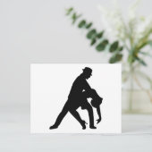 Tanzgespann Postkarte (Stehend Vorderseite)