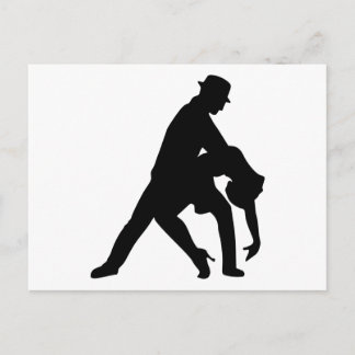Tanzgespann Postkarte
