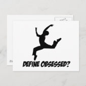 Tanzgestaltung Postkarte (Vorne/Hinten)