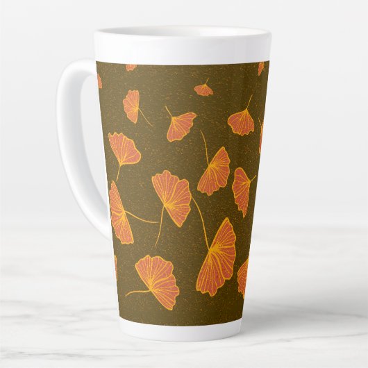 Tanzginkgo Milchtasse (Linke Ecke)