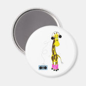 TanzGiraffe Magnet (Vorderseite/Rückseite)