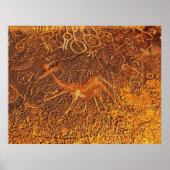 TanzGiraffe Poster (Vorne)