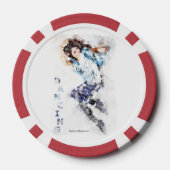 TanzGirl 2 Pokerchips (Rückseite)