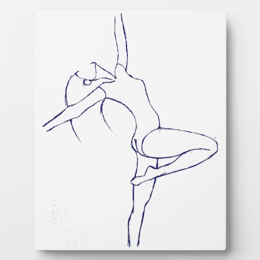 TanzGirl Fotoplatte (Vorderseite)