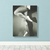 TanzGirl Leinwanddruck (Insitu (Holzboden))