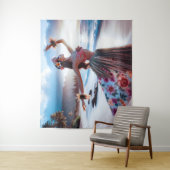 TanzGirl Wandteppich (Beispiel)