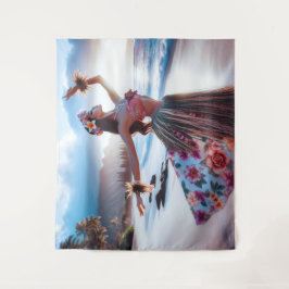 TanzGirl Wandteppich