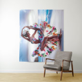 TanzGirl Wandteppich (Beispiel)