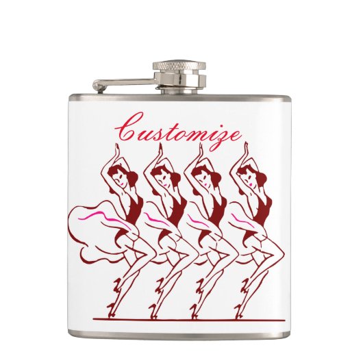 TanzGirls Thunder_Cove Flachmann (Vorderseite)