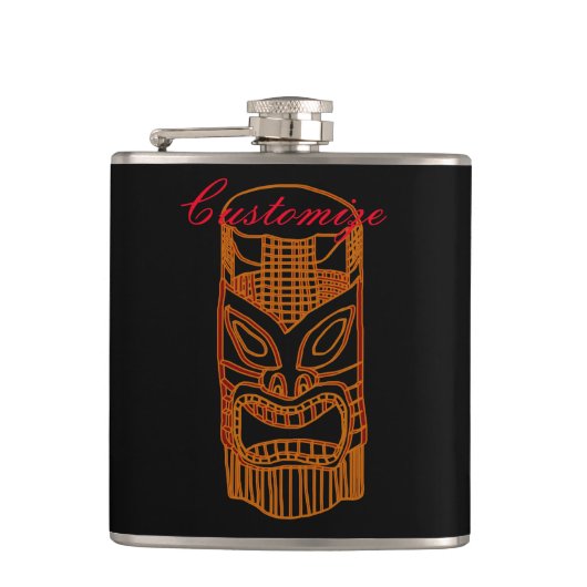 TanzGirls Thunder_Cove Flask Flachmann (Vorderseite)