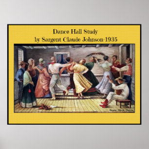 Tanzhallenstudie Poster