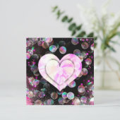 Tanzherz Karte (Stehend Vorderseite)