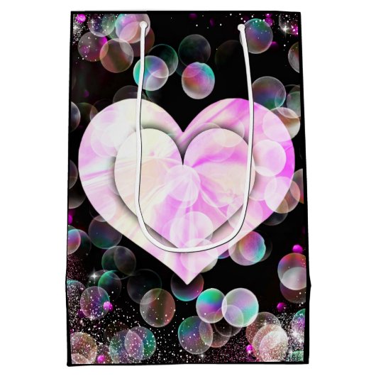 Tanzherz Mittlere Geschenktüte (Rückseite)