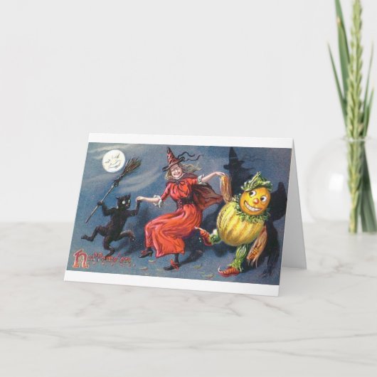 Tanzhexe im Mondlicht Karte (Vorderseite)
