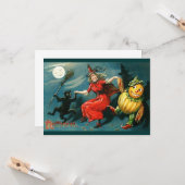 Tanzhexe Karte (Vorderseite/Rückseite Beispiel)