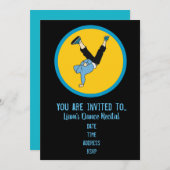 Tanzhip Hop Moderne Jungs tanzen Erwägungsgrund Einladung (Vorne/Hinten)