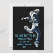 Tanzhip Hop Moderne Tanz Party Einladung (Vorderseite)
