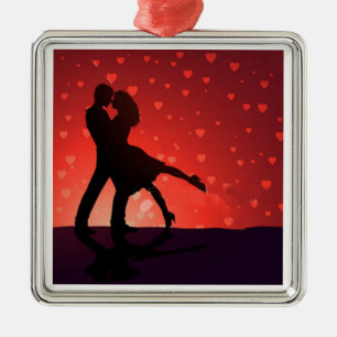 TANZIERUNG SILBERNES ORNAMENT