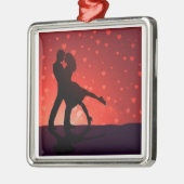 TANZIERUNG SILBERNES ORNAMENT (Links)