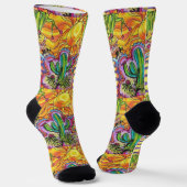 Tanzkaktus Socken (Gewinkelt)