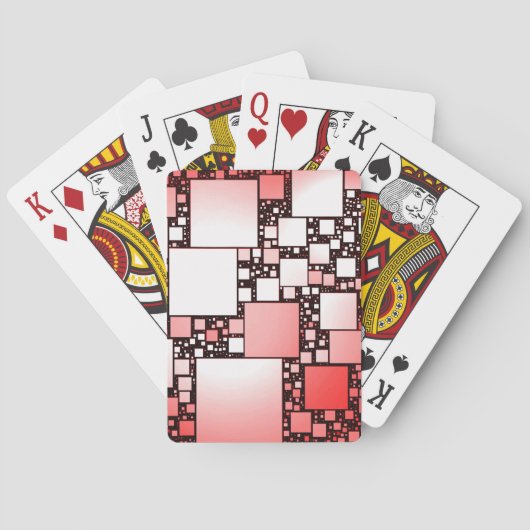 Tanzkarren auf dem Roten Platz Spielkarten (Rückseite)