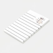 "Tanzkatze" Post-it Klebezettel (angewinkelt)